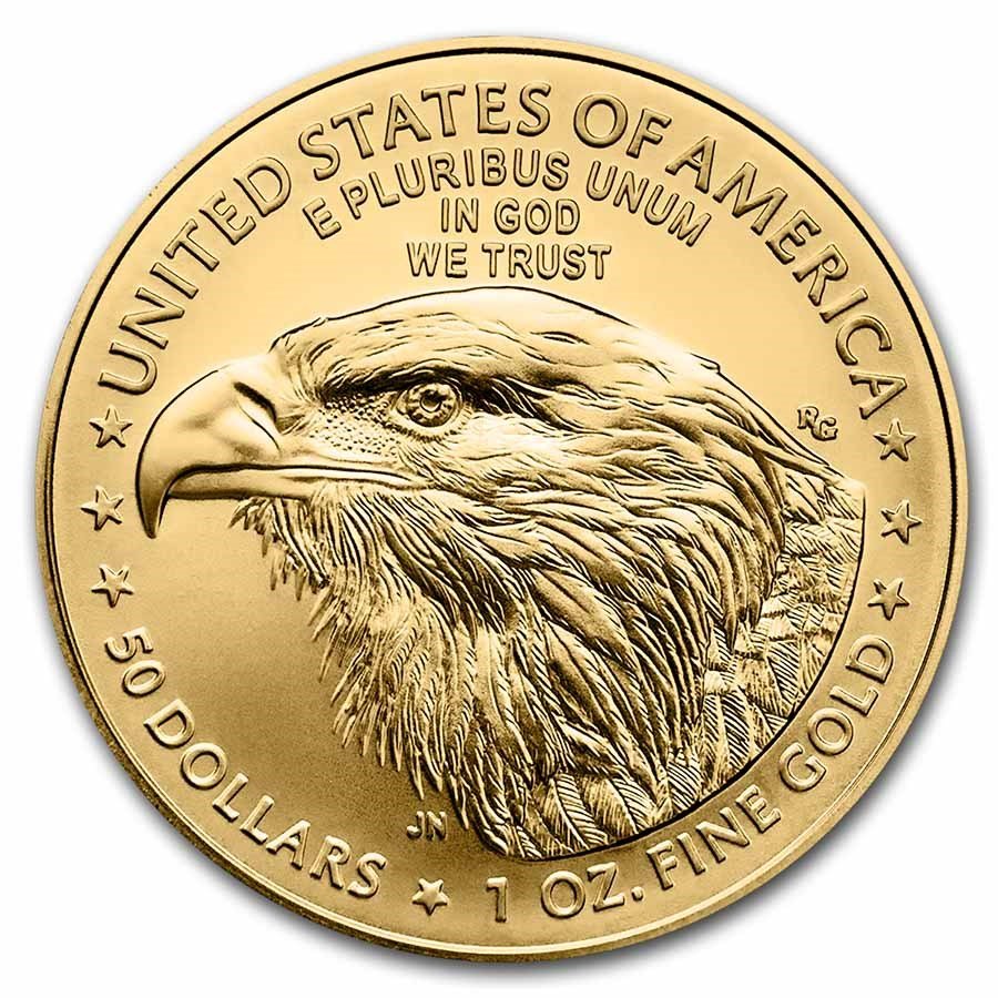 2021 1 oz American Gold Eagle (Type 2) (MintDirect® Single)