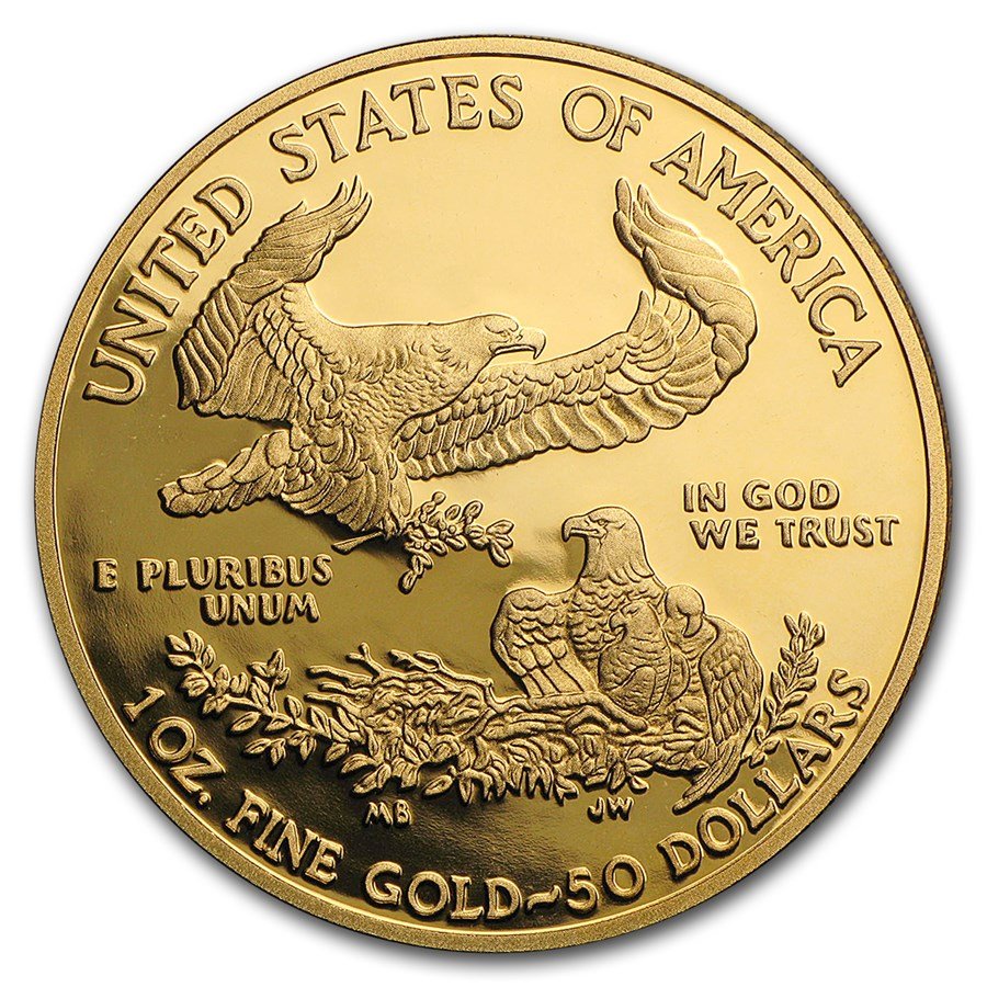 2010-W 1 oz Proof American Gold Eagle (w/Box & COA)