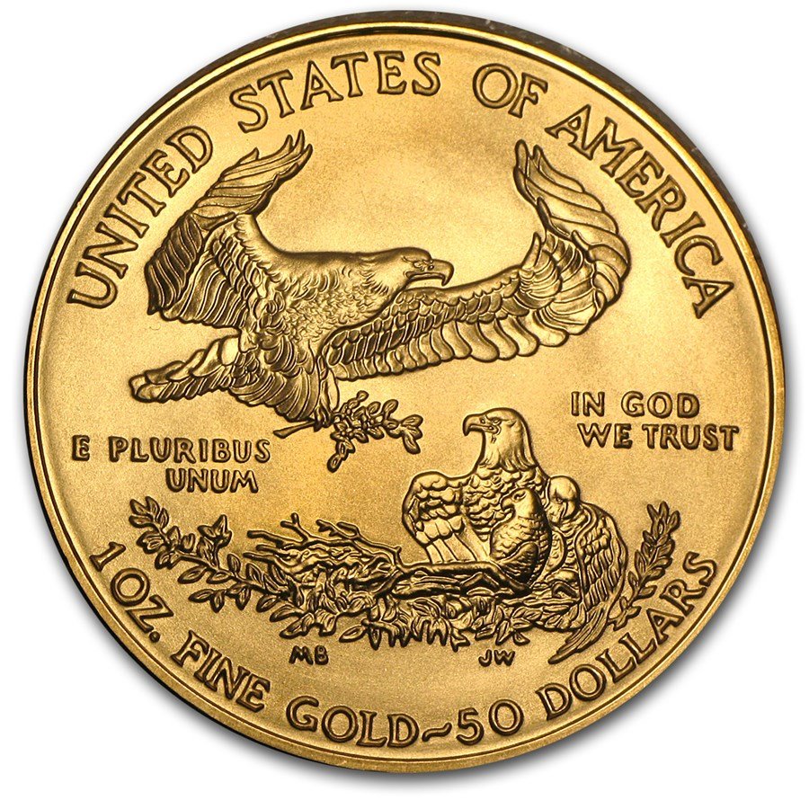 2007-W 1 oz Burnished Gold Eagle (Capsule Only)