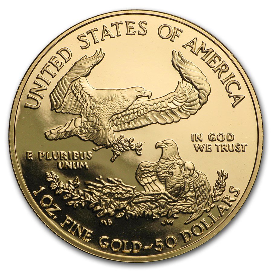 2003-W 1 oz Proof American Gold Eagle (w/Box & COA)