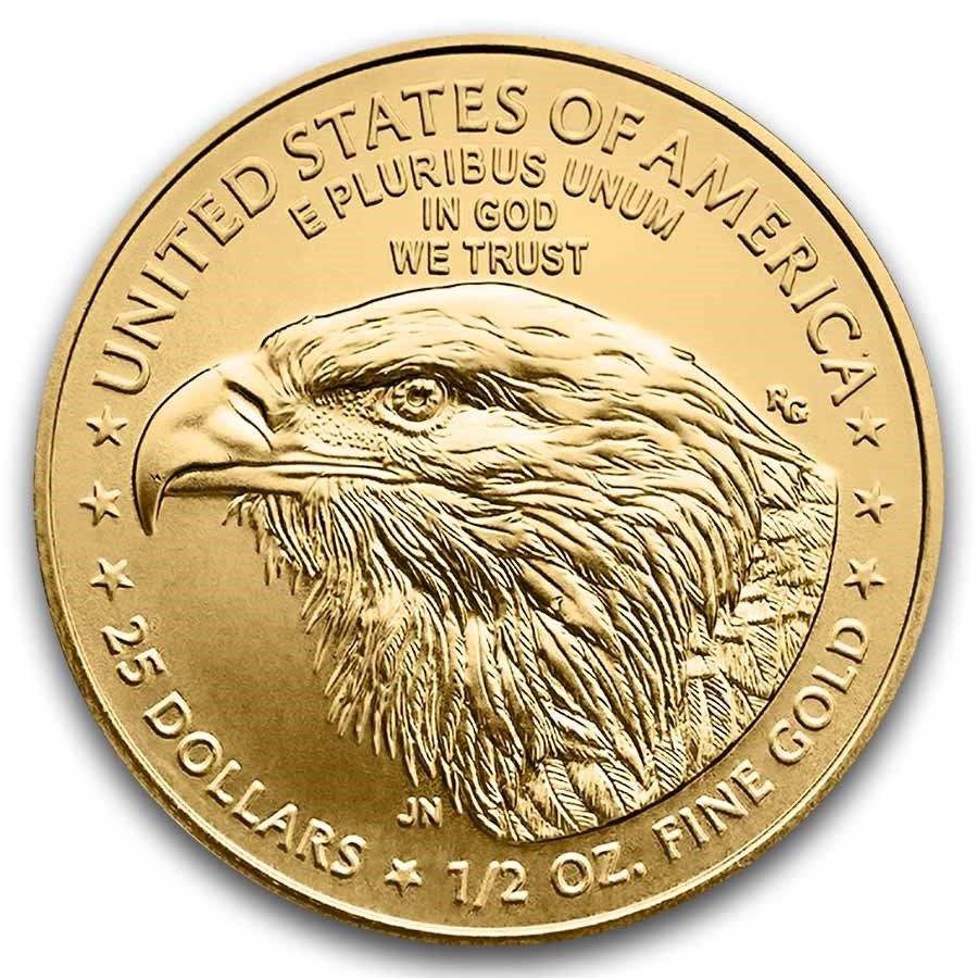 2026 1/2 oz American Gold Eagles (40-Coin MintDirect® Tube)