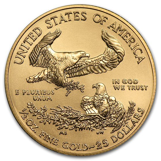 2013 1/2 oz American Gold Eagle BU