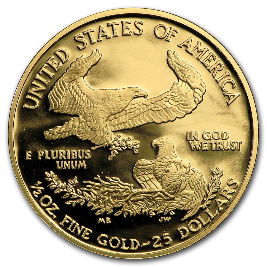 2006-W 1/2 oz Proof American Gold Eagle (w/Box & COA)