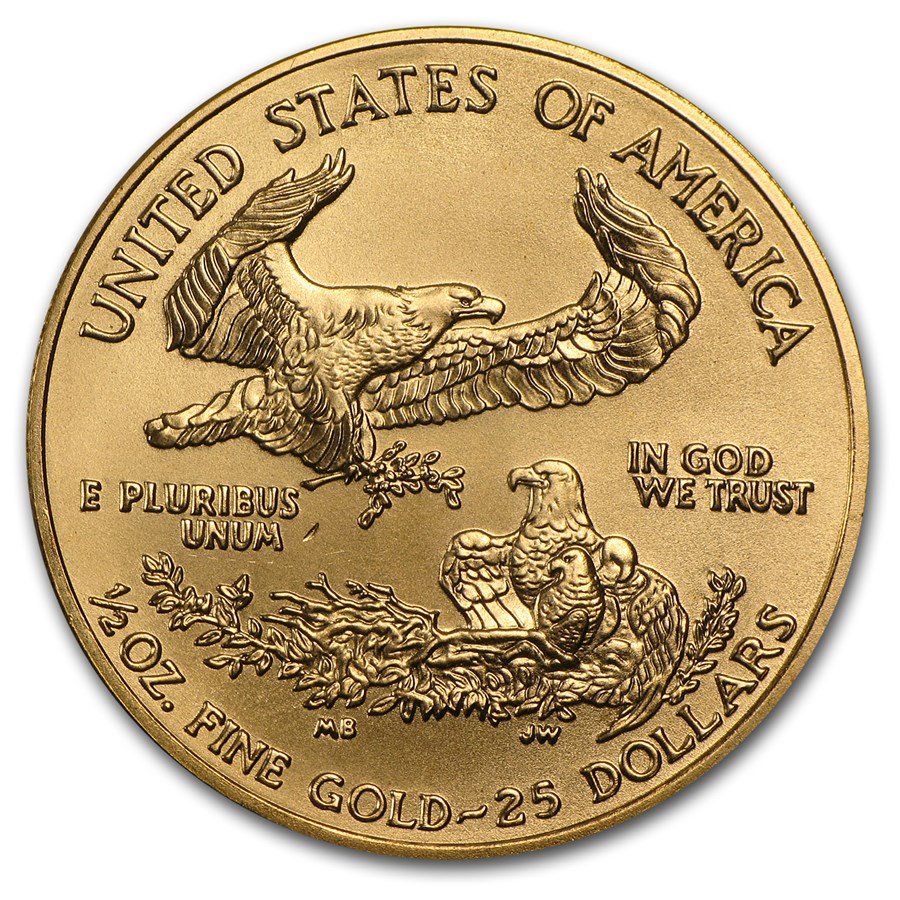 2003 1/2 oz American Gold Eagle BU