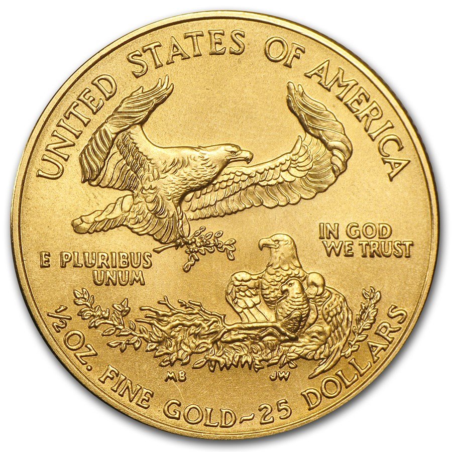2000 1/2 oz American Gold Eagle BU