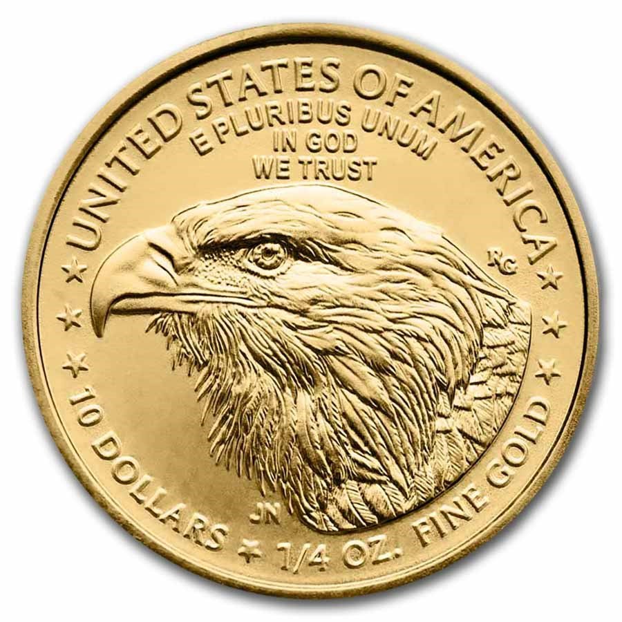 2026 1/4 oz Gold Eagle - w/Celebrate Graduate Card, In TEP