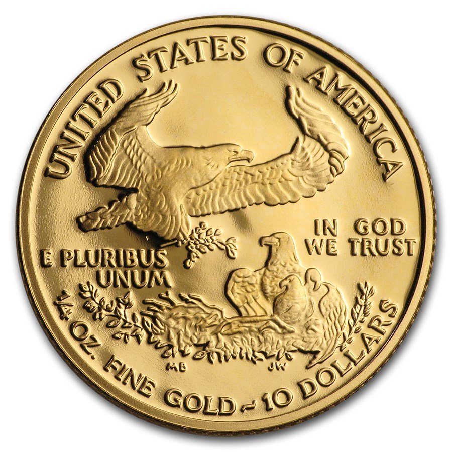 2005-W 1/4 oz Proof American Gold Eagle (w/Box & COA)