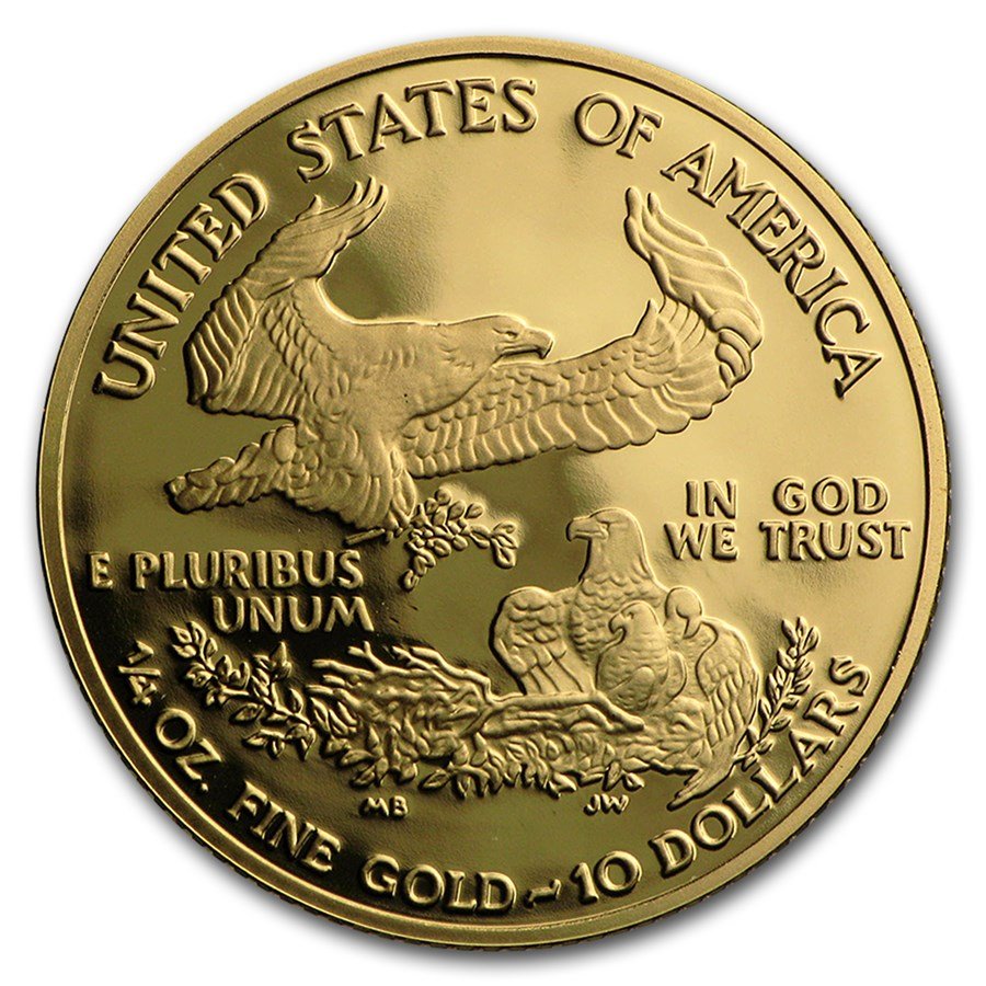 2003-W 1/4 oz Proof American Gold Eagle (w/Box & COA)