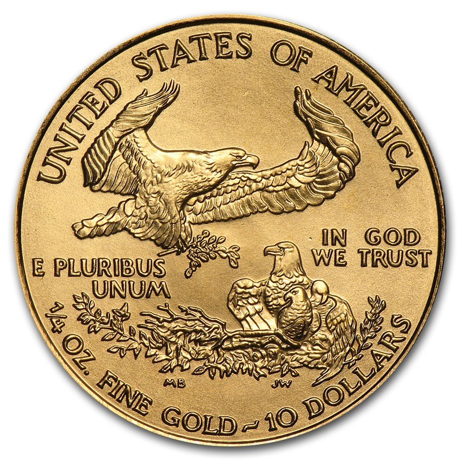 1997 1/4 oz American Gold Eagle BU