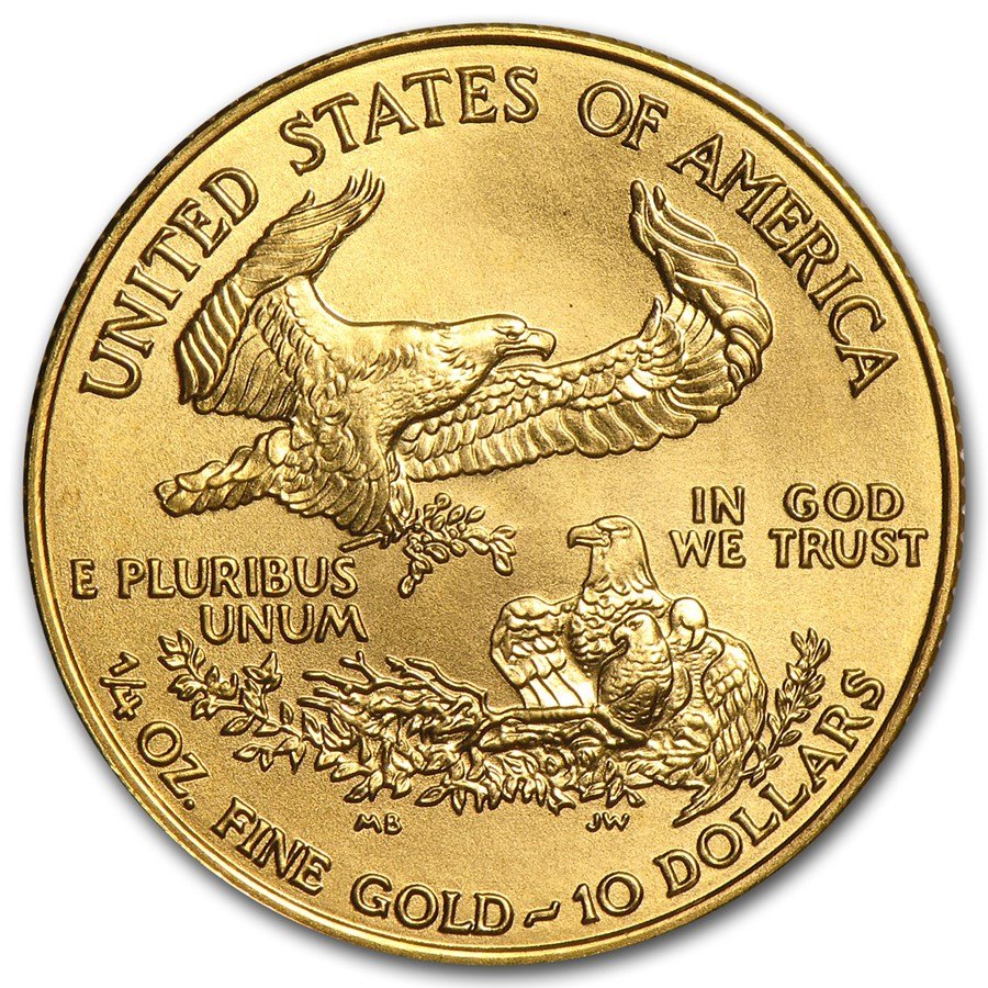 1996 1/4 oz American Gold Eagle BU