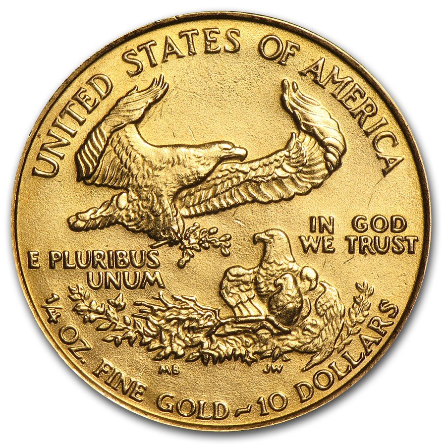 1987 1/4 oz American Gold Eagle BU (MCMLXXXVII)