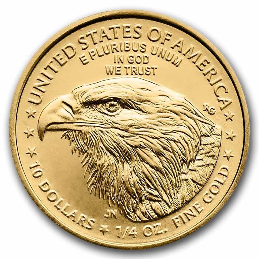 2026 1/4 oz Gold Eagle - w/Happy Birthday, Balloons Card, In TEP
