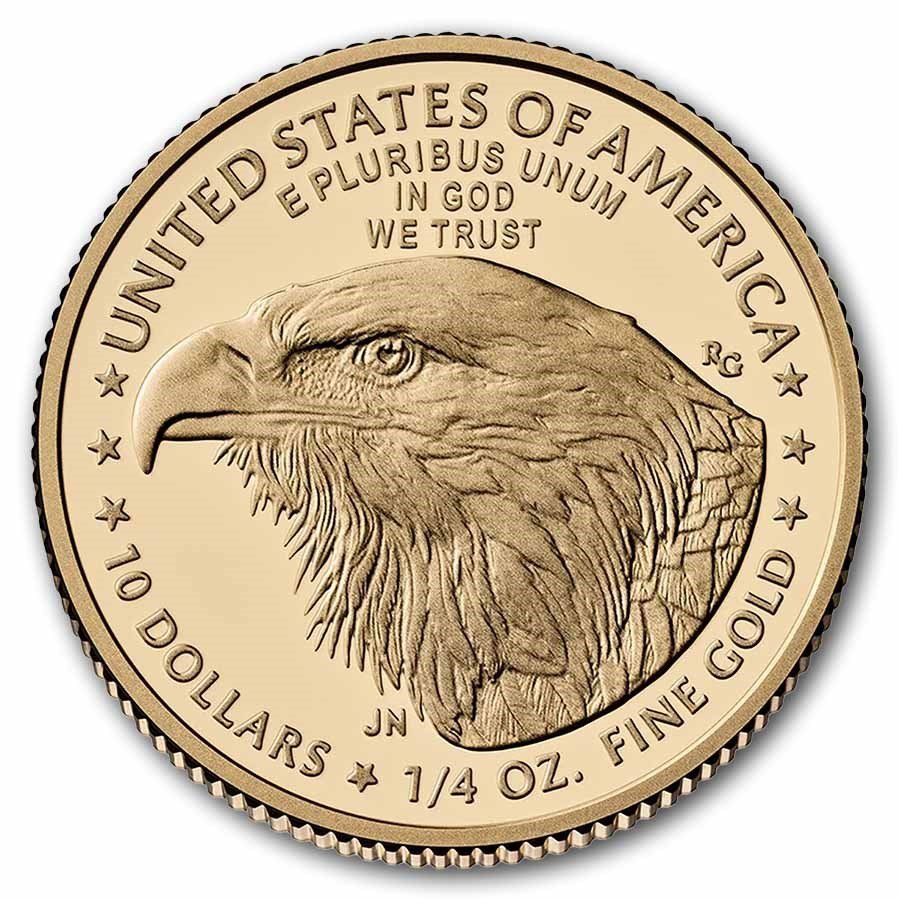2026-W Proof 1/4 oz American Gold Eagle Coin (Dual Date)