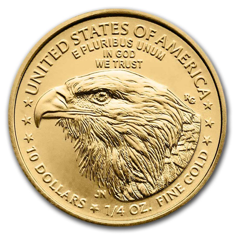 2025 1/4 oz American Gold Eagles (40-Coin MintDirect® Tube)
