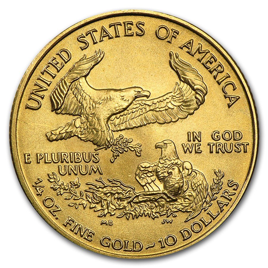 2001 1/4 oz American Gold Eagle BU
