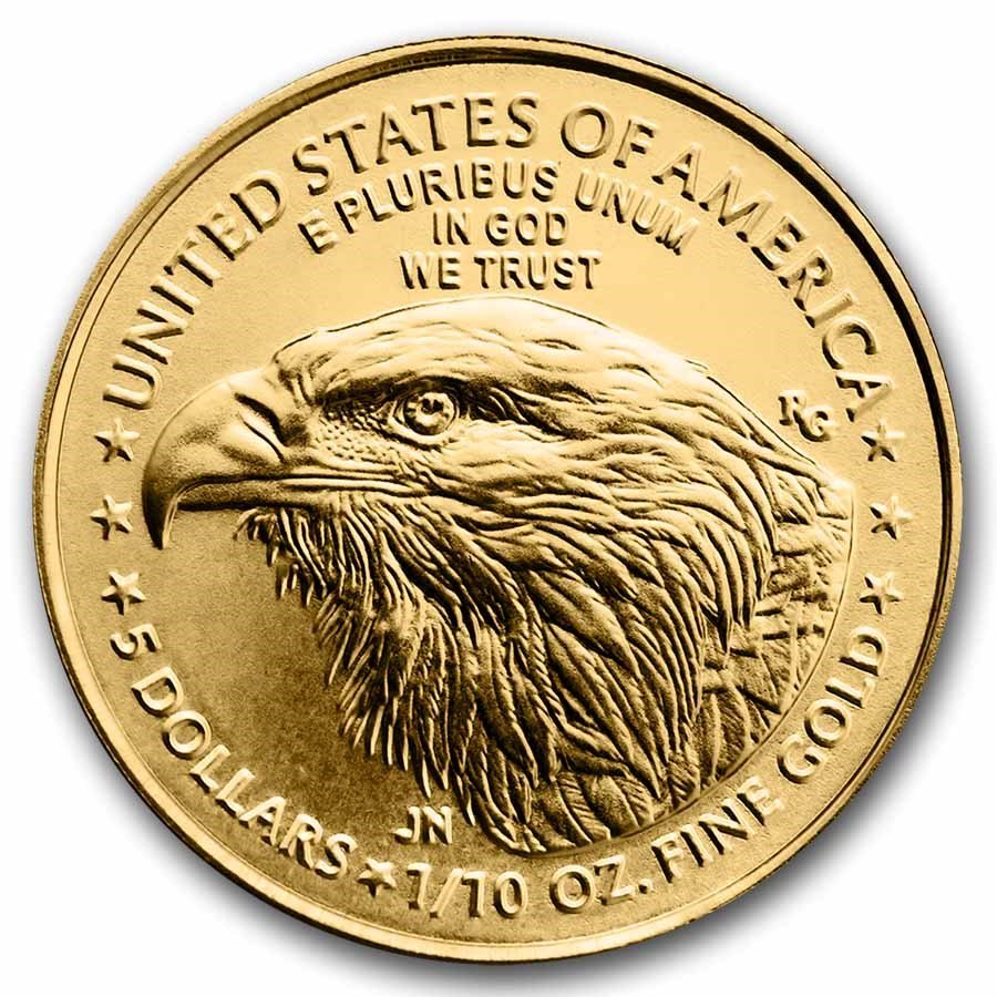 2026 1/10 oz Gold Eagle - w/Happy Birthday, Balloons Card, In TEP
