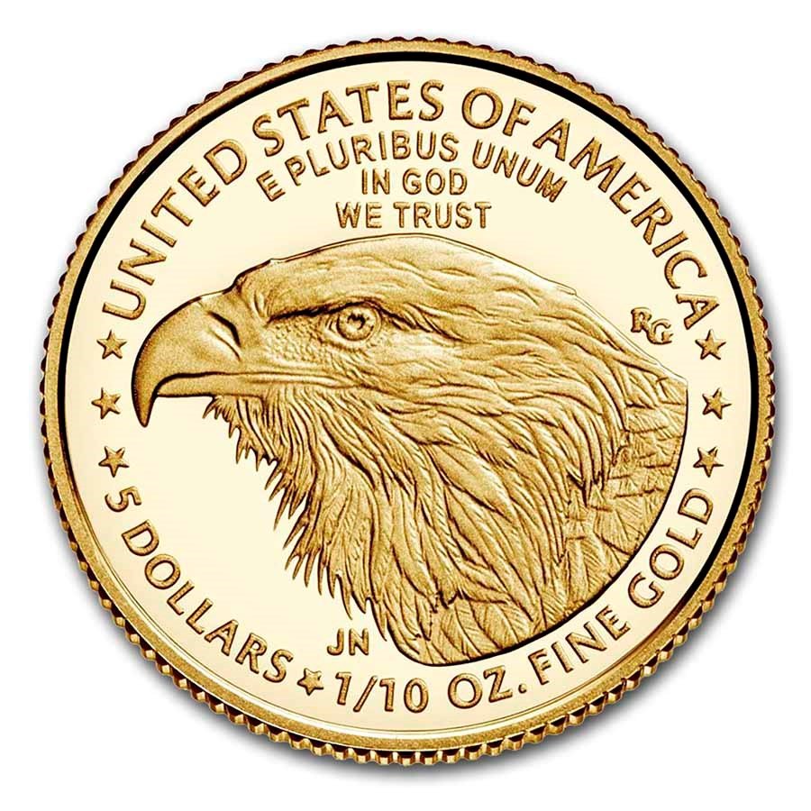 2023-W 1/10 oz Proof American Gold Eagle (w/Box & COA)