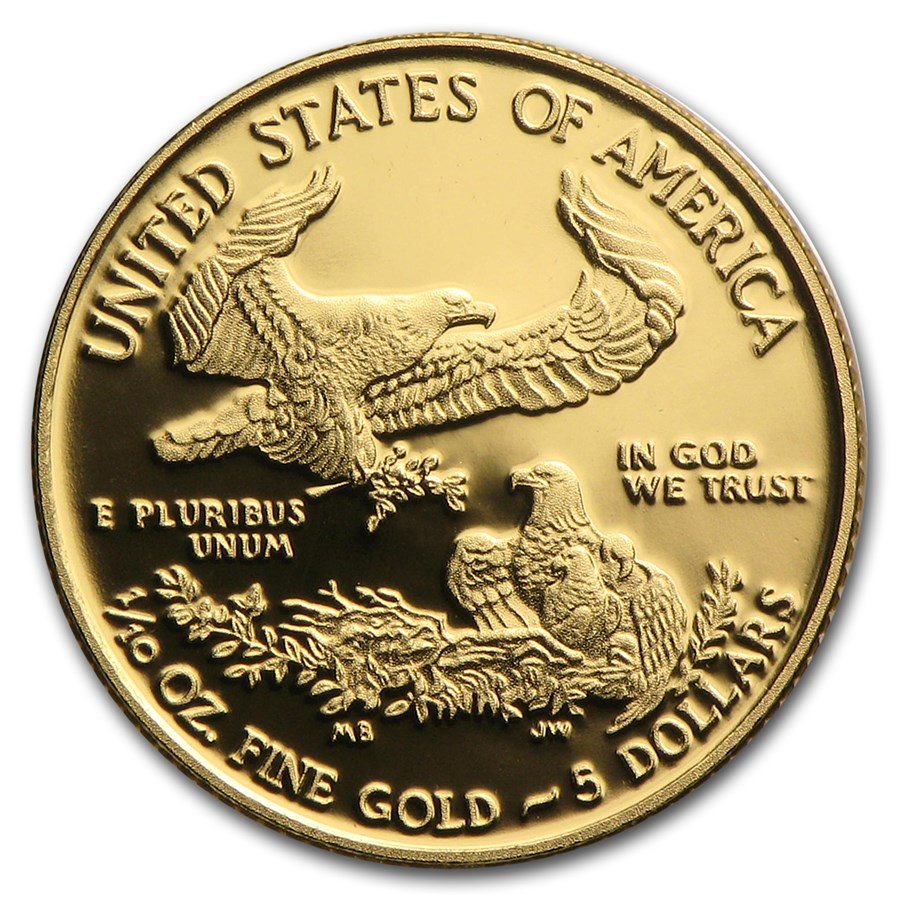2016-W 1/10 oz Proof American Gold Eagle (w/Box & COA)
