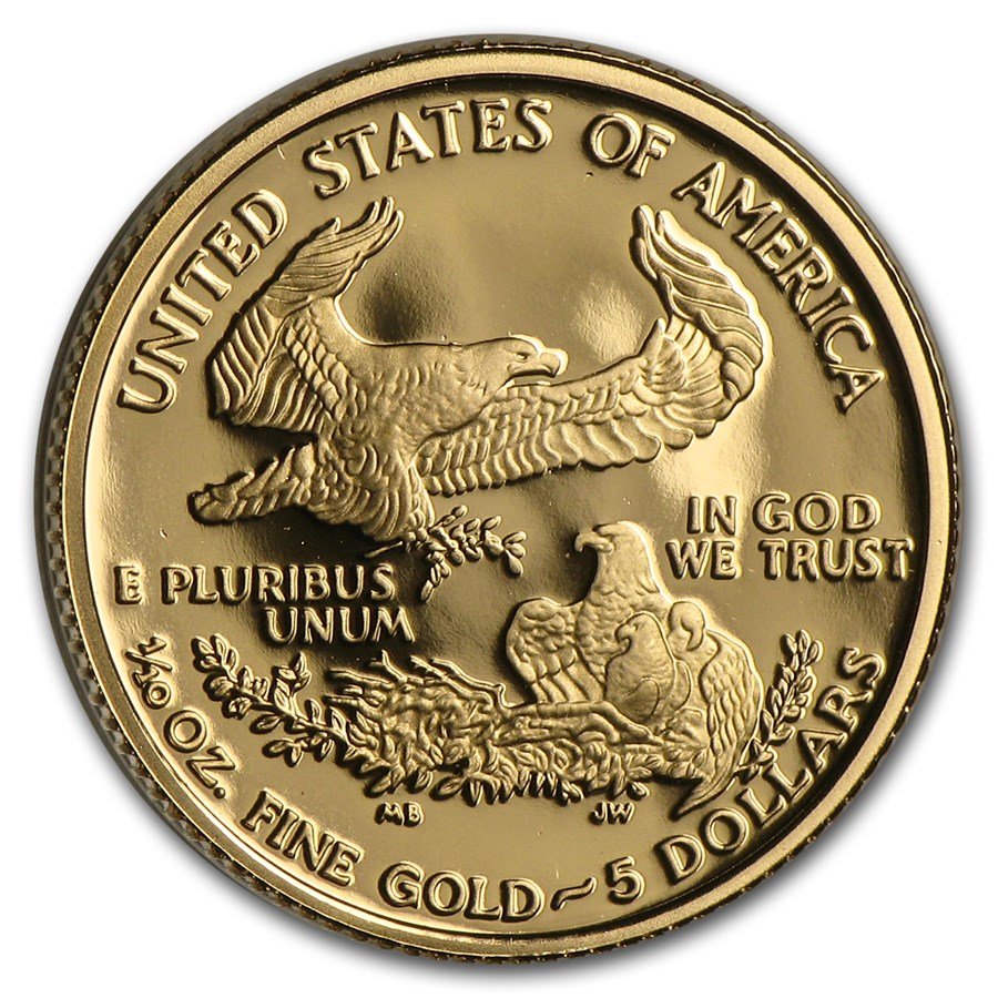 2006-W 1/10 oz Proof American Gold Eagle (w/Box & COA)