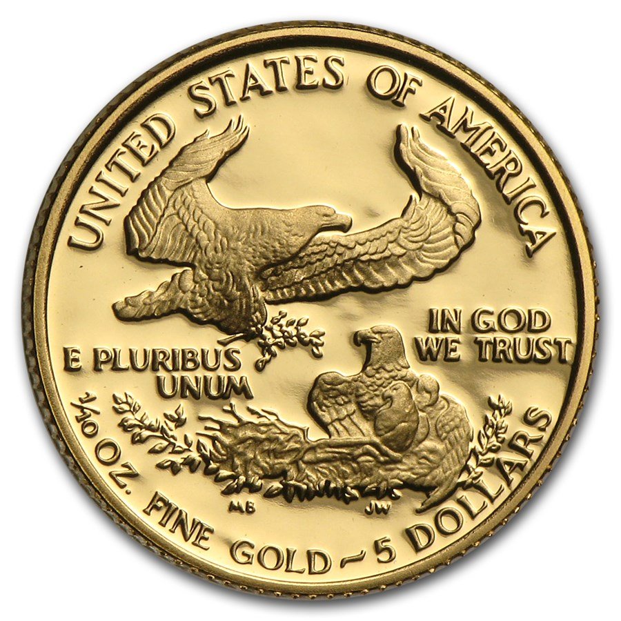 1991-P 1/10 oz Proof American Gold Eagle (w/Box & COA)