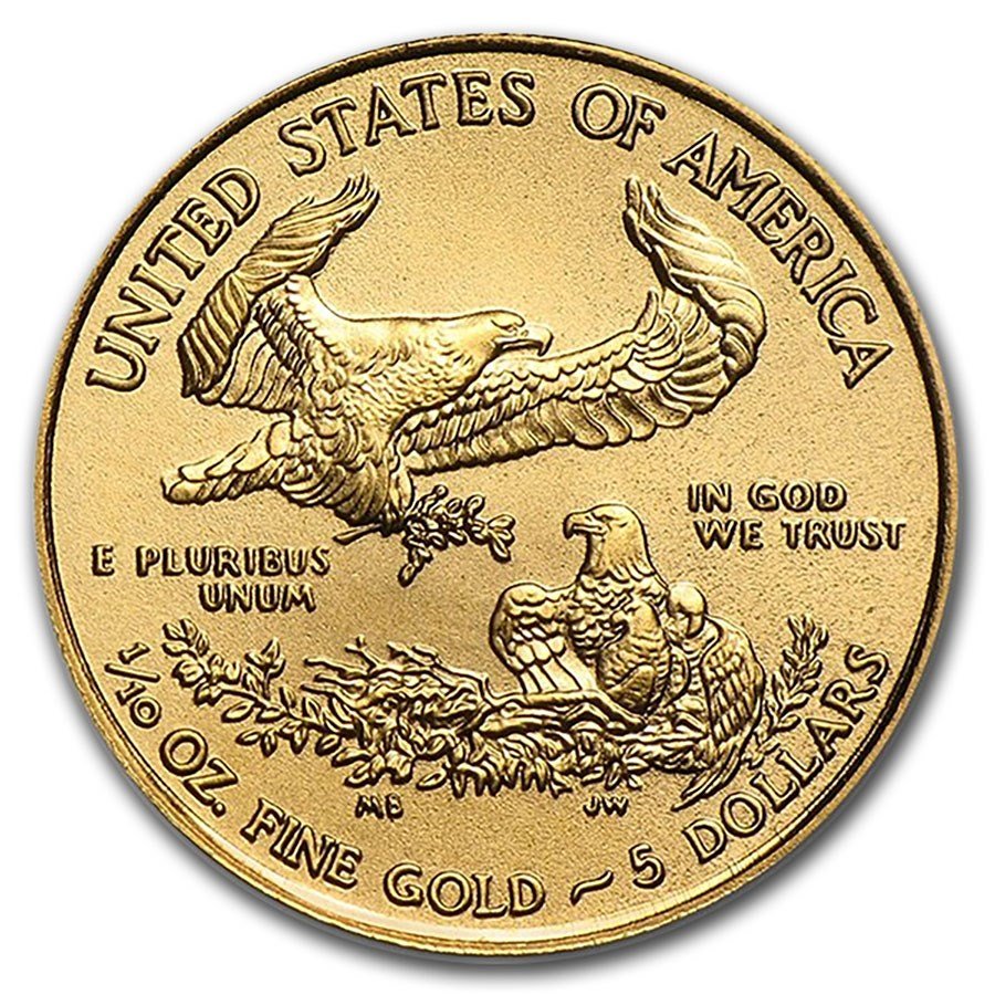 2020 1/10 oz Gold American Eagle - Merry Christmas (Red Card)