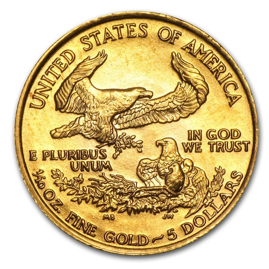1988 1/10 oz American Gold Eagle BU (MCMLXXXVIII)