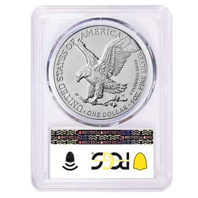 2025 Eagle Privy 1 oz Silver American Eagle PCGS MS 69 One of First 50K (Privy)