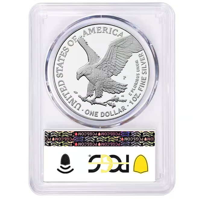 2025-P Marine Corps Privy 1 oz Proof Silver American Eagle PCGS PF 69 AR Philadelphia