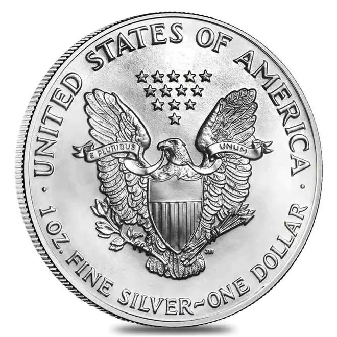1999 1 oz Silver American Eagle $1 Coin BU