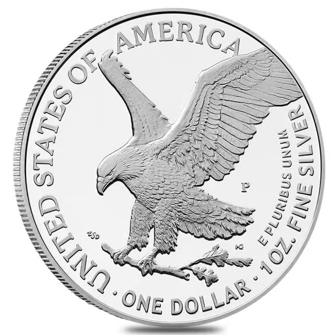 2025-P Marine Corps Privy 1 oz Proof Silver American Eagle PCGS PF 69 FS