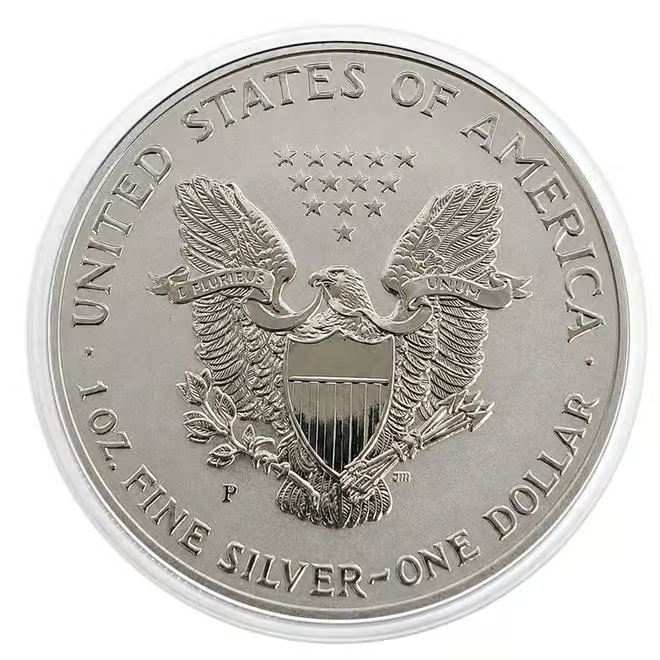 2006-P 1 oz Reverse Proof Silver American Eagle $1 Coin (in Cap)