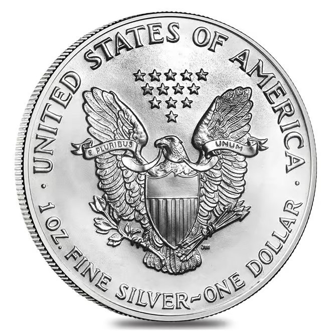 Roll of 20 - 1997 1 oz Silver American Eagle $1 Coin BU (Lot, Tube of 20)