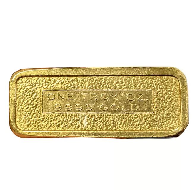 1 oz Merrill Lynch Gold Bar Struck Variation .9999 Fine