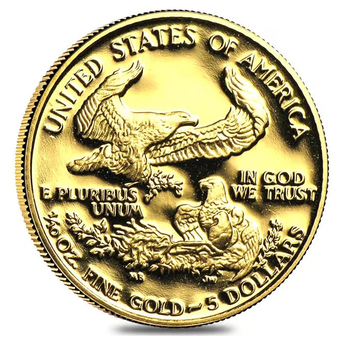 1/2 oz Proof Gold American Eagle In Cap (Random Year)