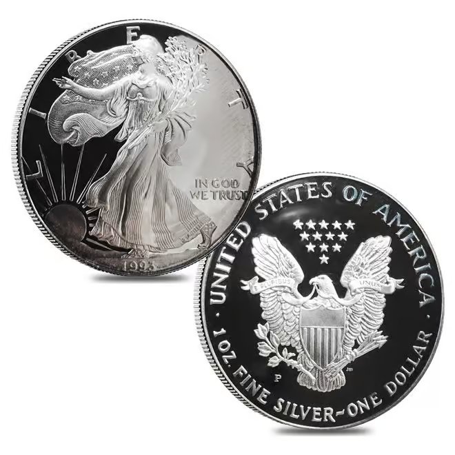 1993 Gold & Silver Philadelphia Proof 5-Coin Set (w/Box & COA)