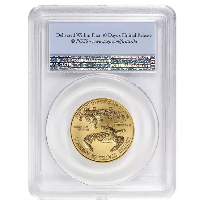1/4 oz $10 Gold American Eagle PCGS MS 69 (Random Year)