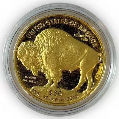 Proof Buffalo Gold Coin One Ounce 2021-W