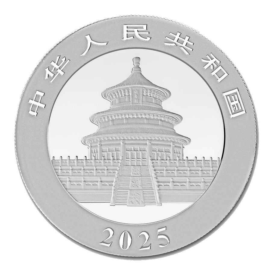 2025 Chinese Silver Panda 30 Gram
