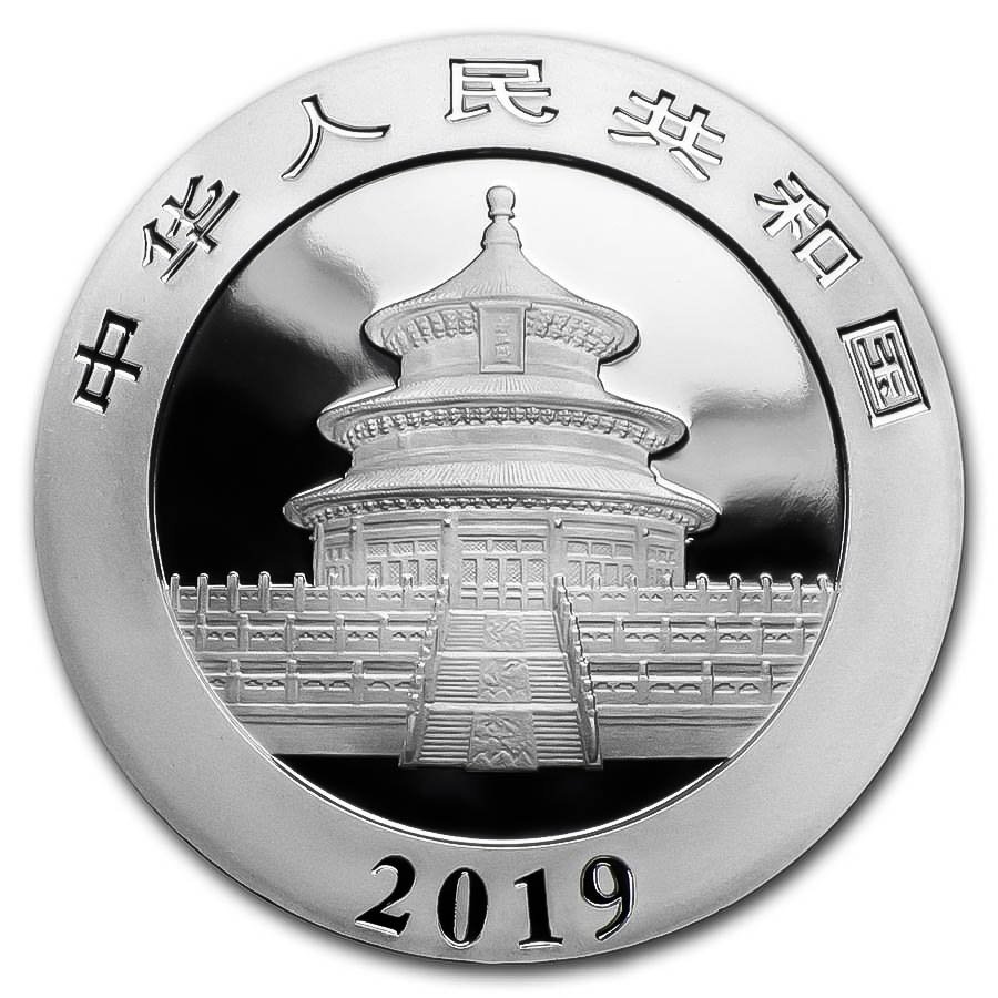 2019 Chinese Silver Panda 30 Gram