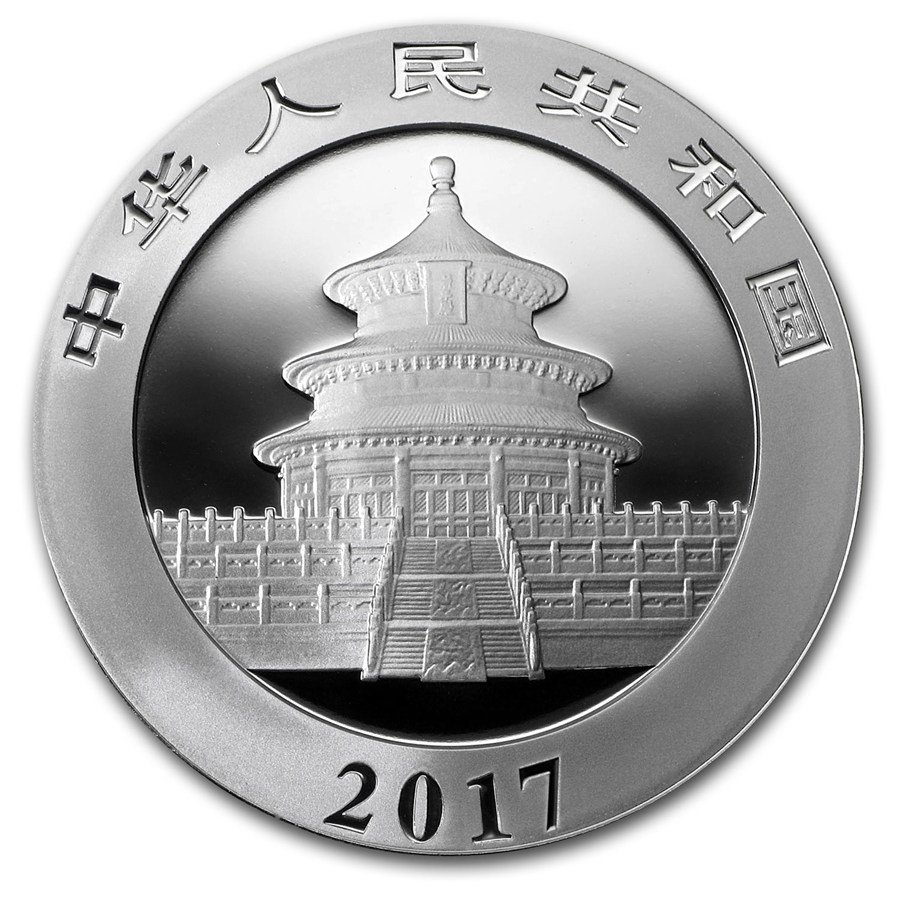 2017 Chinese Silver Panda 30 Gram