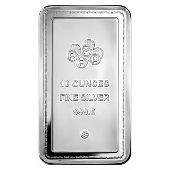 10 oz PAMP Lady of Liberty Silver Bar .999 Fine