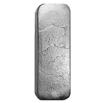 100 oz Johnson Matthey (JM) Vintage Silver Bar .999 Fine