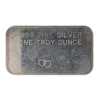 1 oz Shield Mint Silver Bar .999 Fine