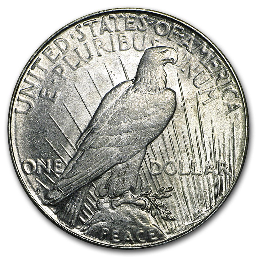 1922-S Peace Dollar AU