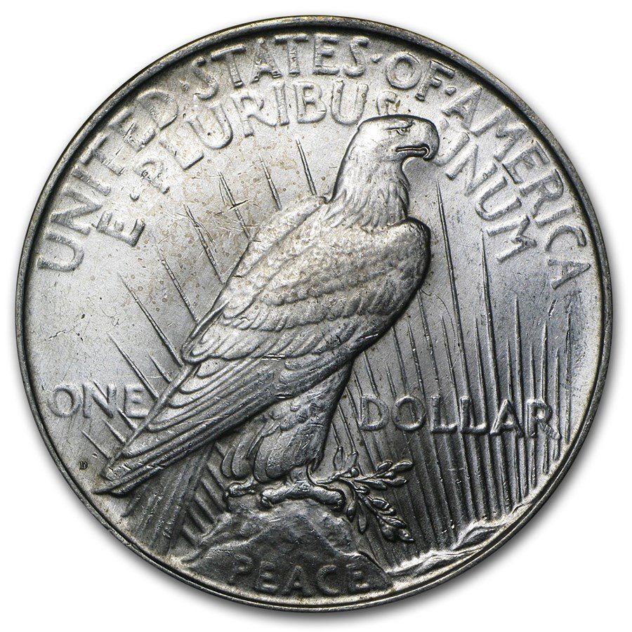 1923-D Peace Dollar BU