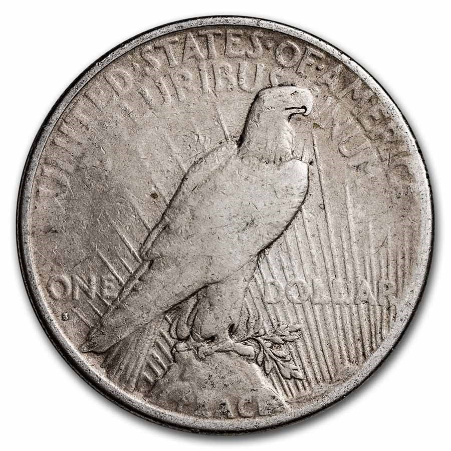 1926-S Peace Dollar VG/VF