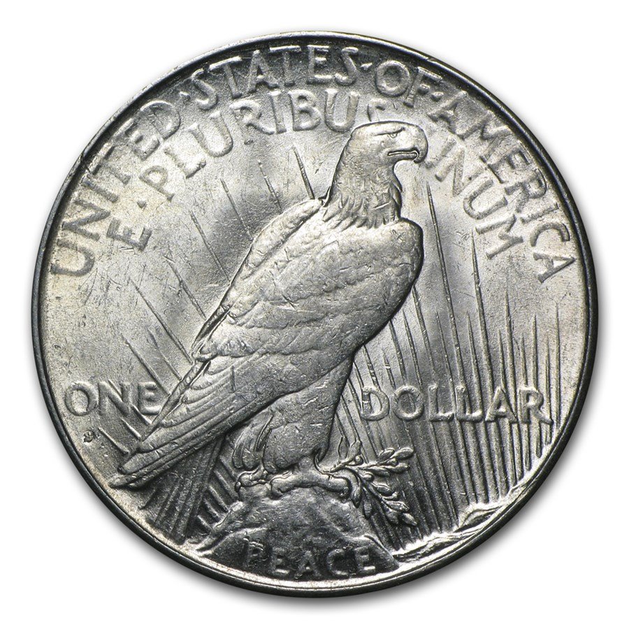 1928-S Peace Dollar AU