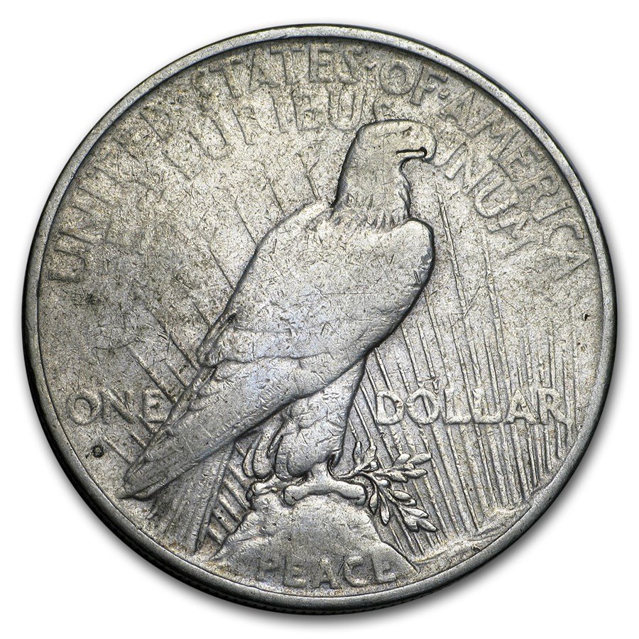 1935-S Peace Dollar VG/VF