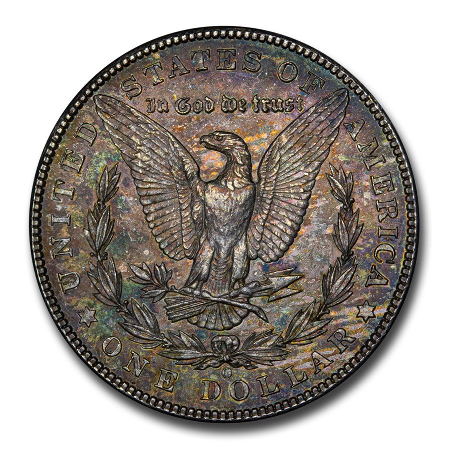 1878-1904 Morgan Dollars BU (Originally Toned)