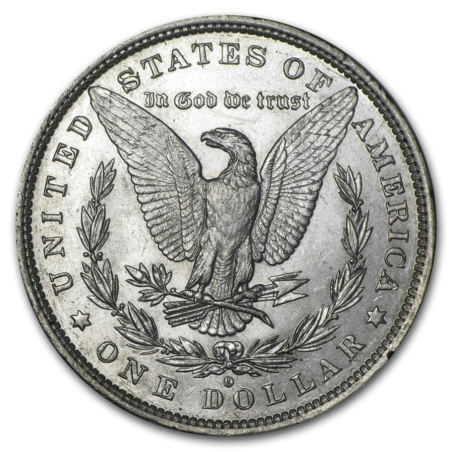 1882-O/S Morgan Dollar BU